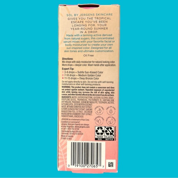 SUNLESS TANNING SET MEDIUM MOUSSE, SERUM & APPLICATOR MITT NWT - Picture 5 of 10